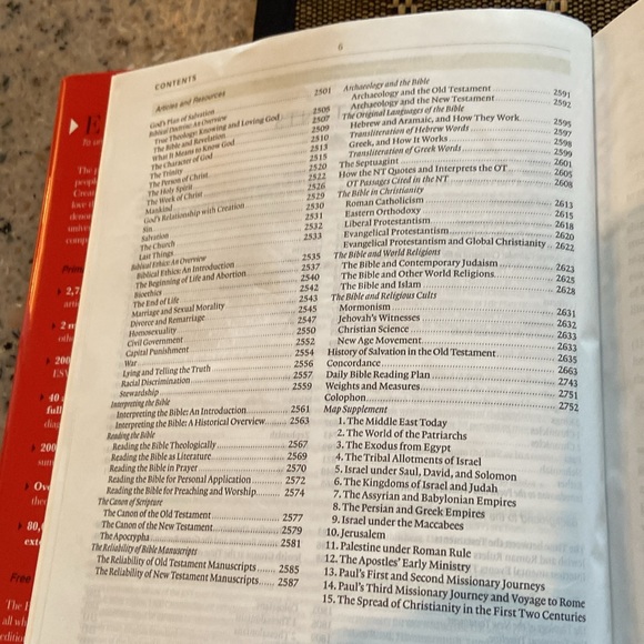 ESV English Standard Version Study Bible Hardback Brand New - Picture 8 of 12